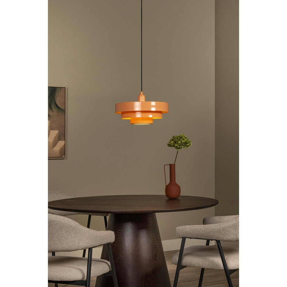 Design hanglamp Runa roze Ø 35cm Lucide 5411212212221