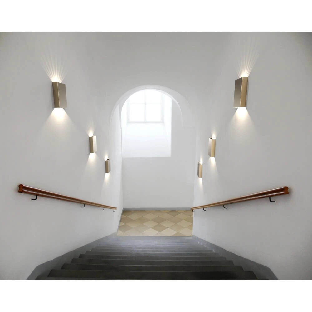 Wandlamp messing Fold breed design Nordlux 5704924000614