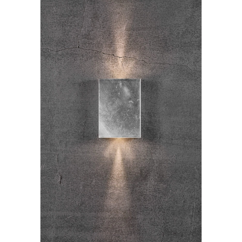 Wandlamp zink Fold breed design Nordlux 5704924000607