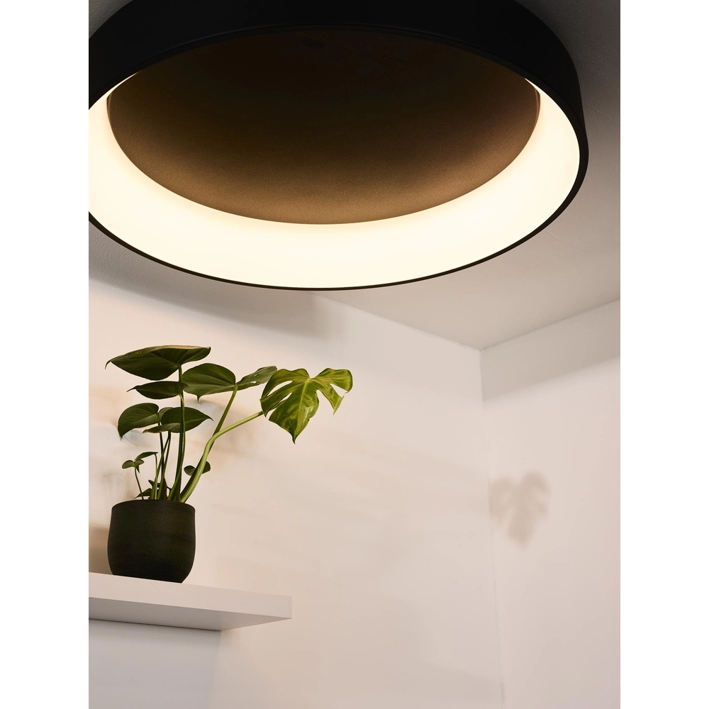Plafonniere Talowe Led Ø 80cm zwart Lucide 5411212460660