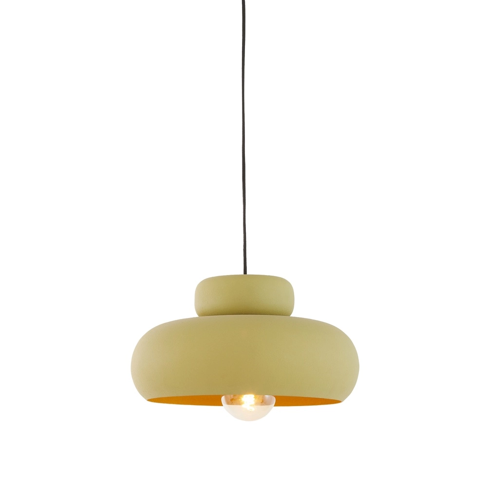Hanglamp Neiva Ø 39cm - olijf groen - 1x E27 Light & Living 8717807807917