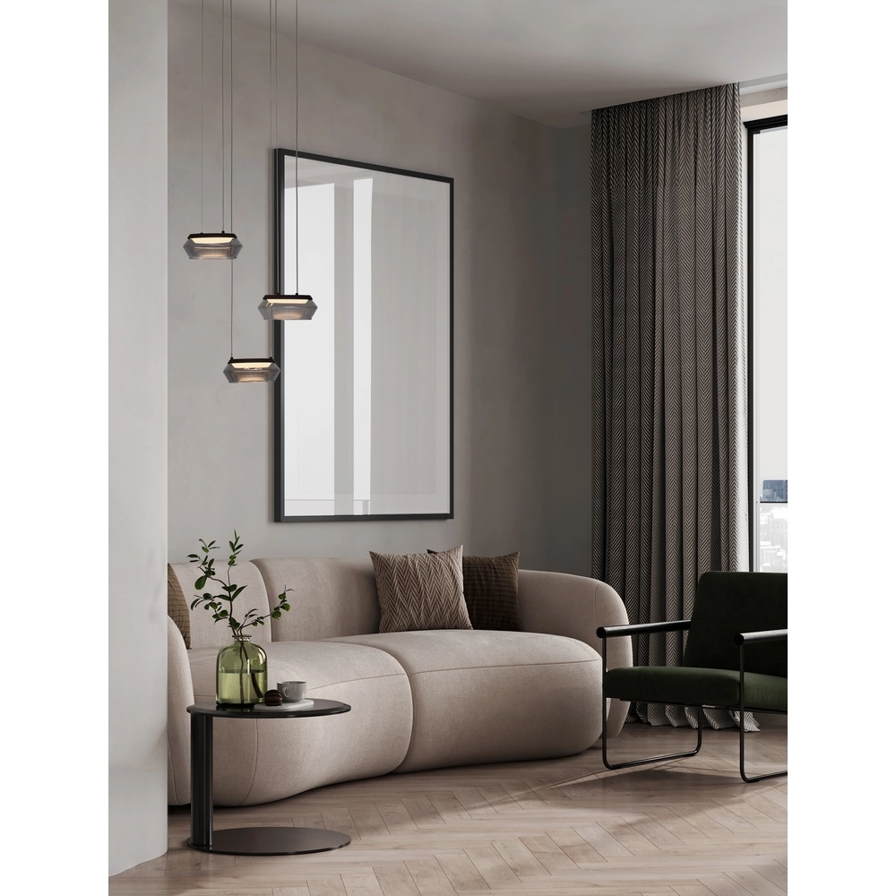 Strakke hanglamp Jailyn 3-lichts Lyora 5212017468390