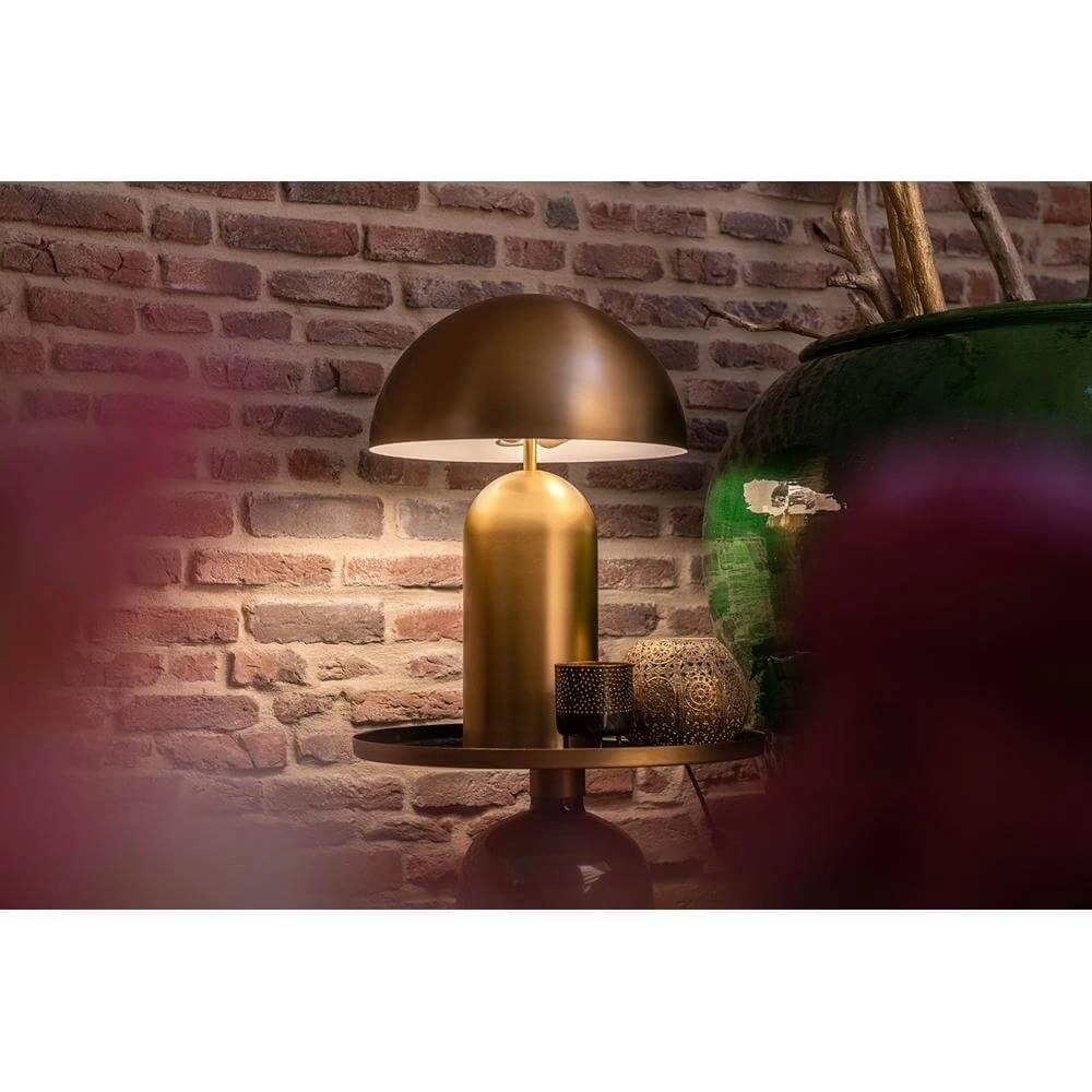 Tafellamp Best Ø 35cm mat goud Artdelight 8720701101401