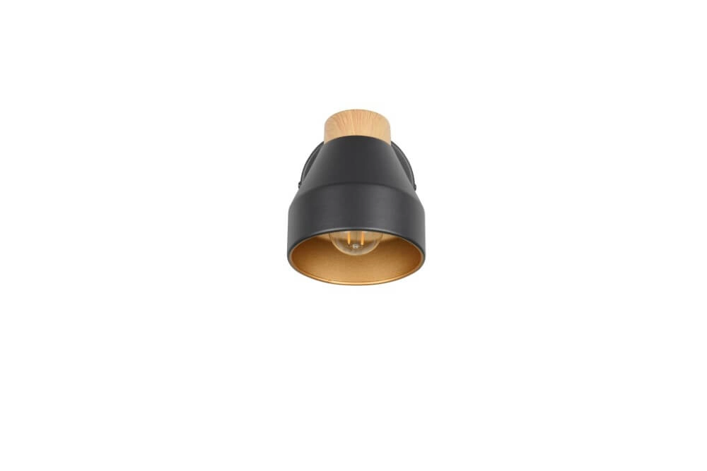 Design wandlamp Valentin zwart Trio 4017807637397