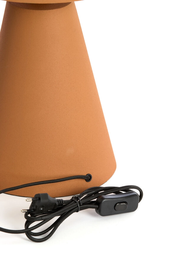 Design tafellamp Surrina oranje Ø 31cm Light & Living 8717807743581