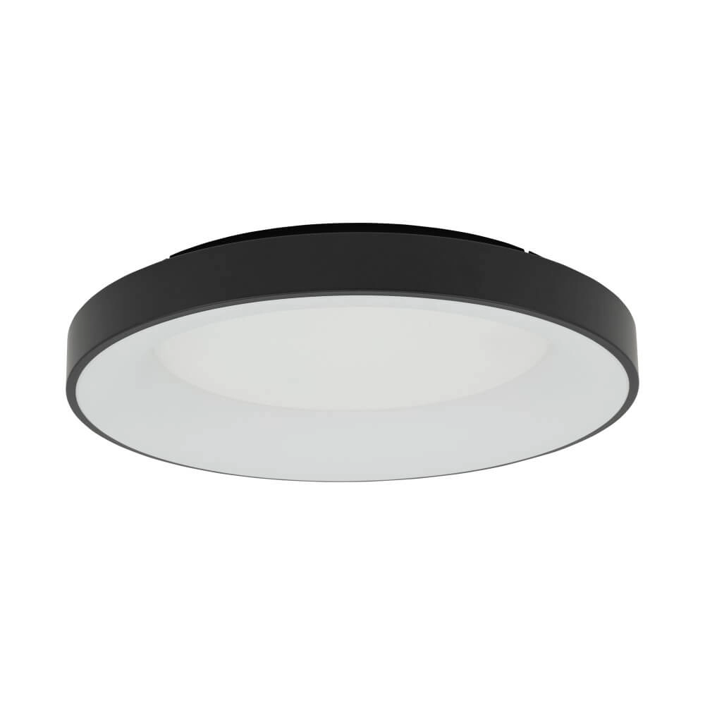 Ronde plafondlamp Nikki Round zwart Ø 60cm Ronde plafondlamp Nikki Round zwart Ø 60cm