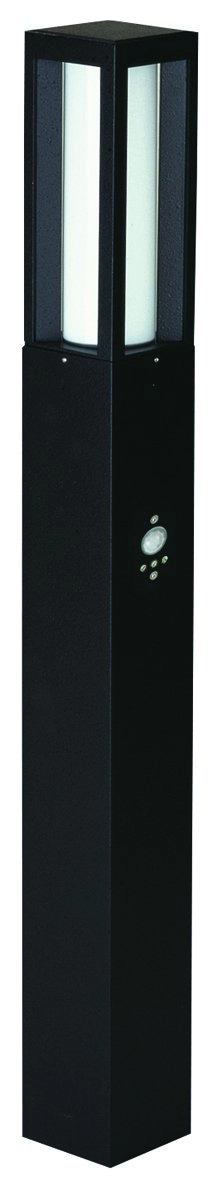Buitenlamp met sensor staand Oblong zwart