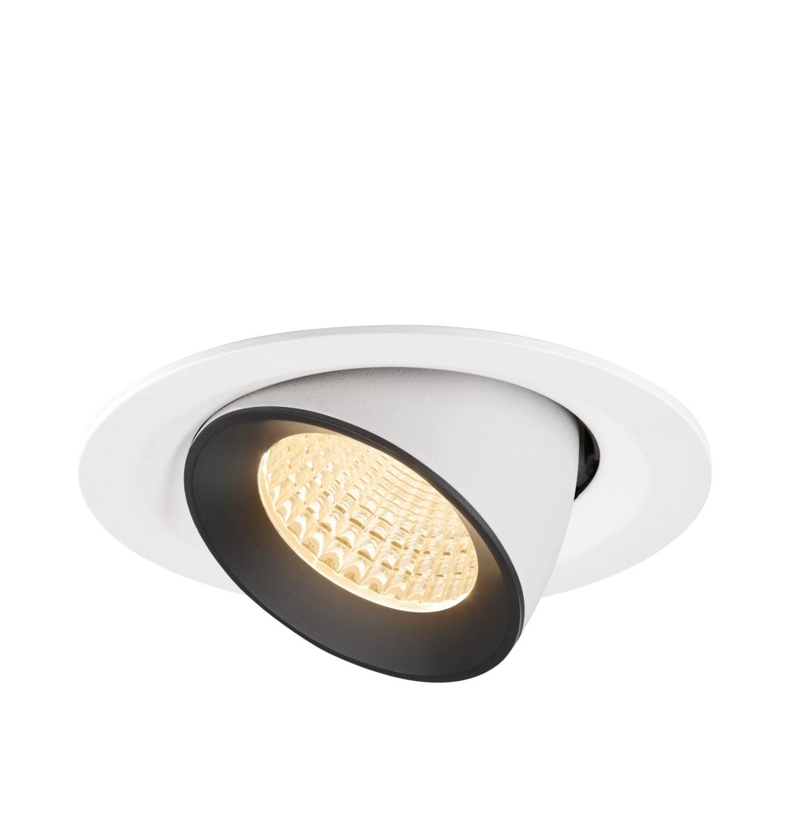 Inbouwspot Numinos Gimble M wit/zwart 2700K - 55gr SLV 4024163311984