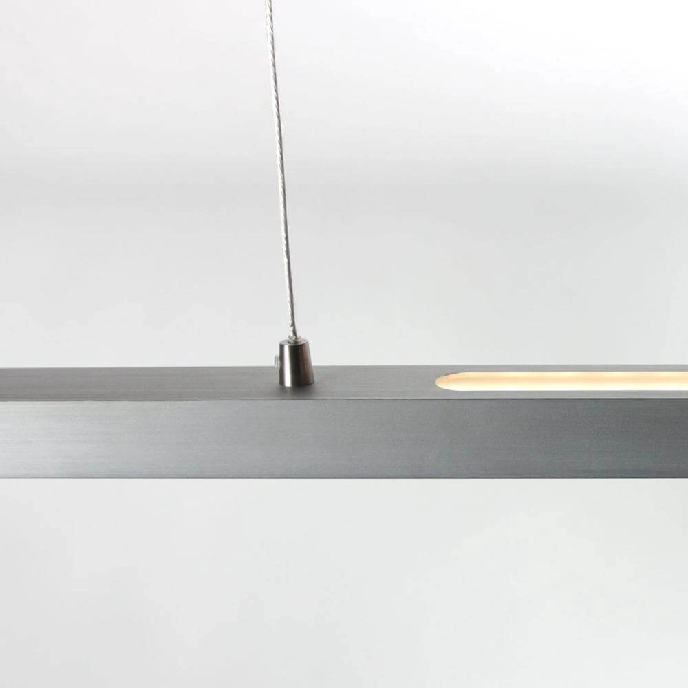 Design hanglamp Bande 150cm grijs Steinhauer 8712746175820