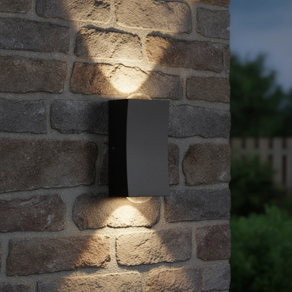 Design wandlamp Dewei antraciet