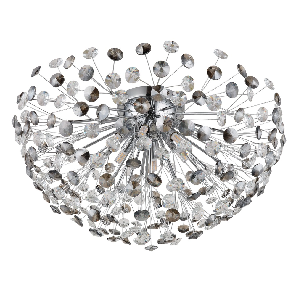 Plafondlamp Katrina chroom Ø 60cm Globo 9007371484331
