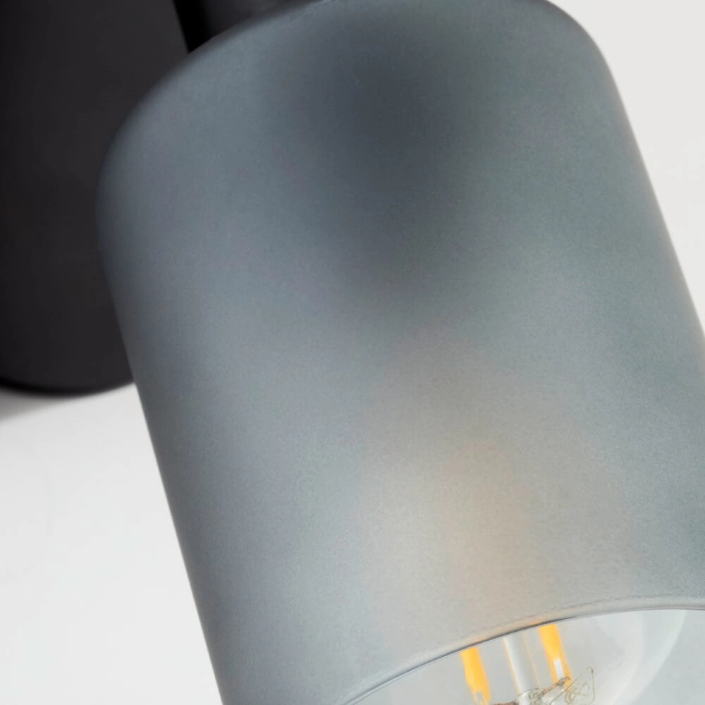 Zwart wandlampje Loralie Brilliant 4004353413223