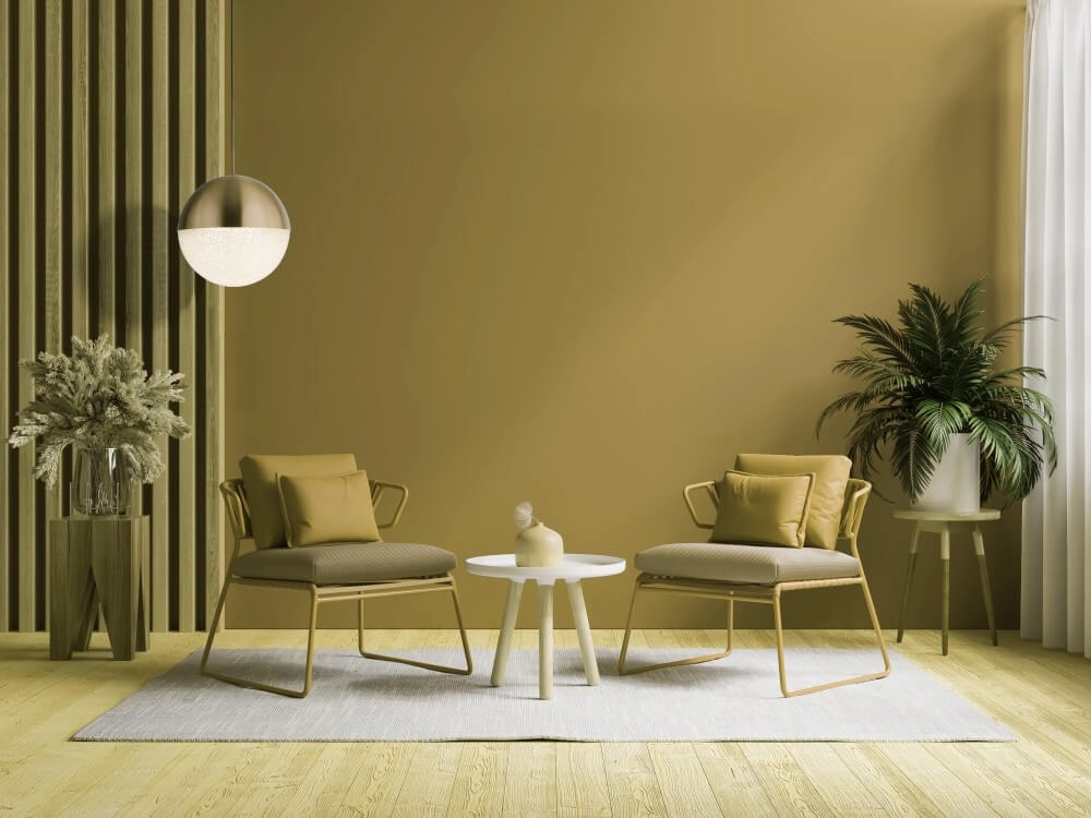 1-lichts hanglamp Marbles goud Searchlight 5053423223360