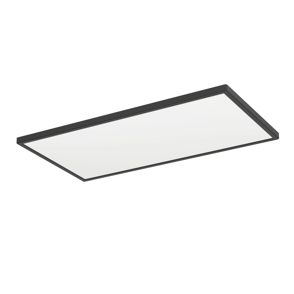 Slimme badkamer lamp Rovito-Z vierkant - zwart - 57x30cm