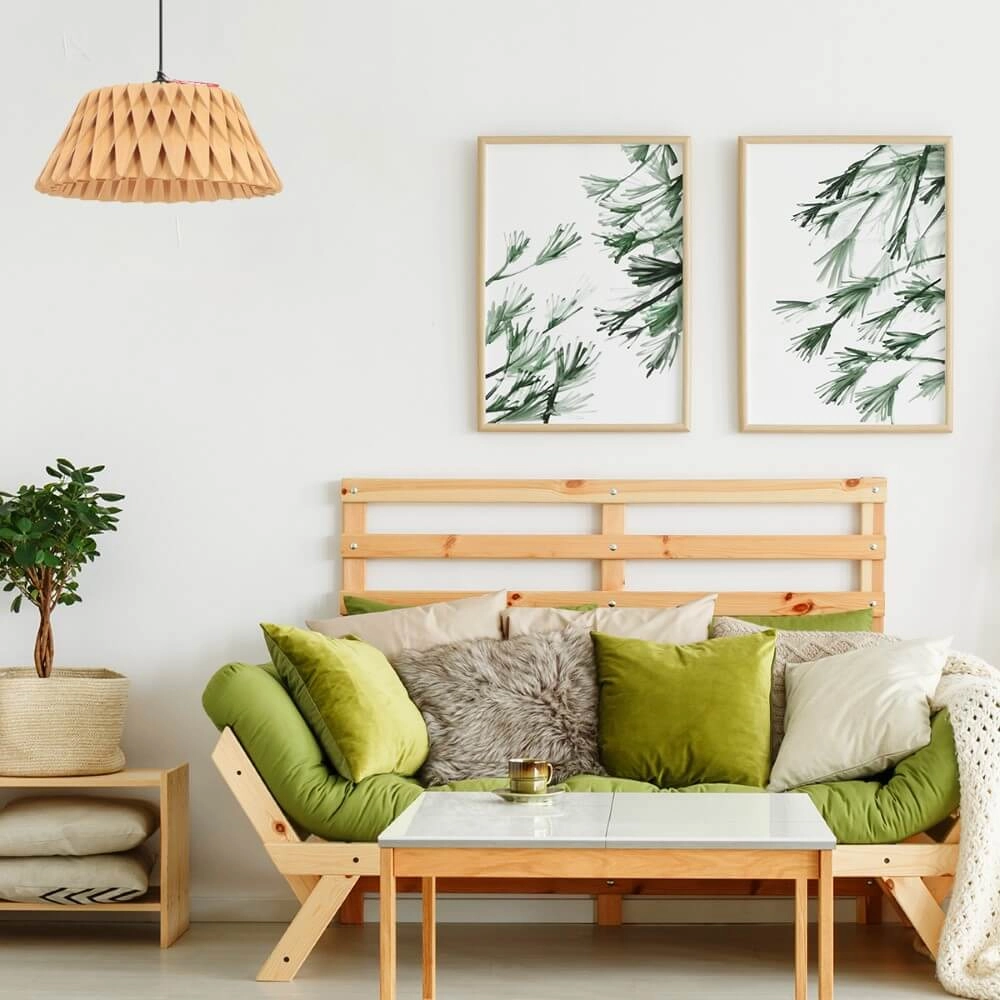 Beuken hanglamp Maze Ø 46cm Steinhauer 8712746170436