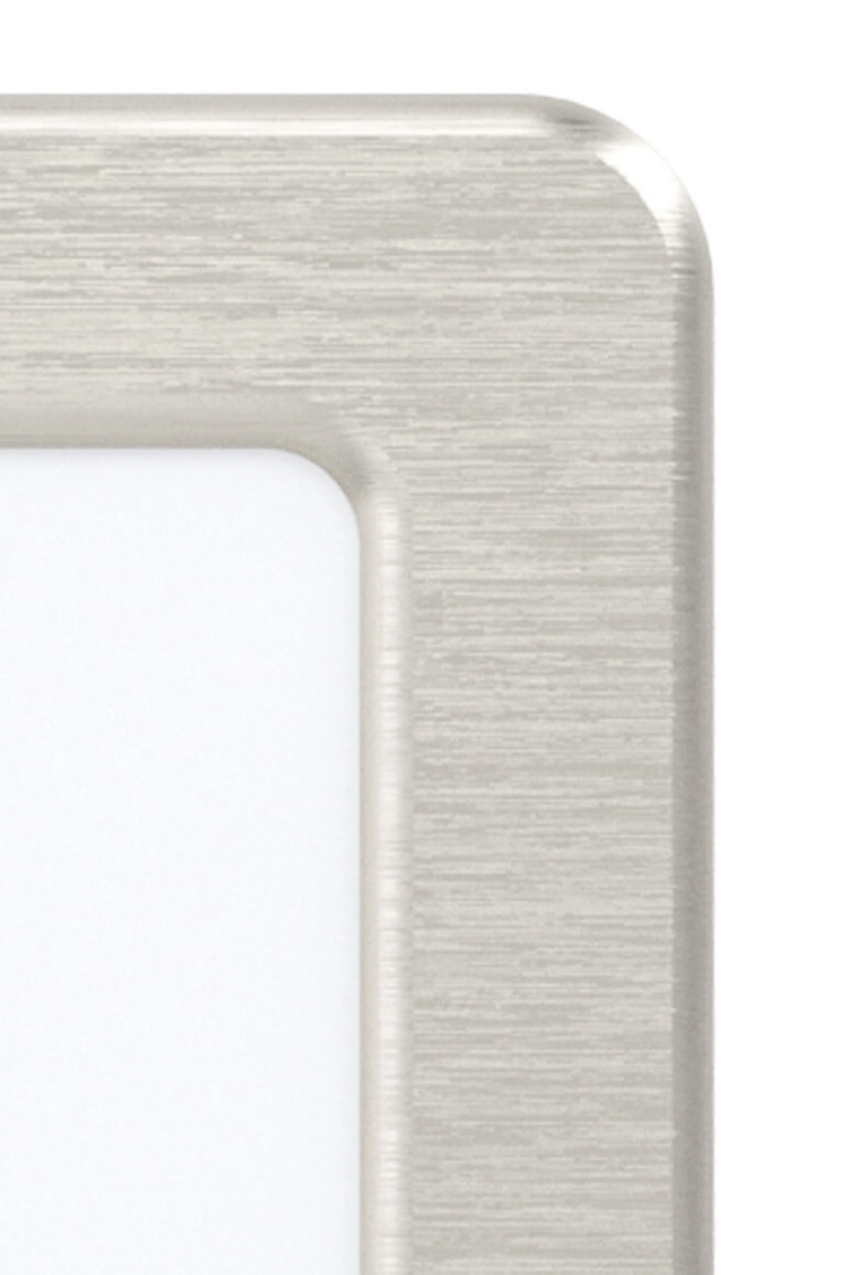 Vierkante downlighter Fueva 5 11cm nikkel Eglo 9002759991678