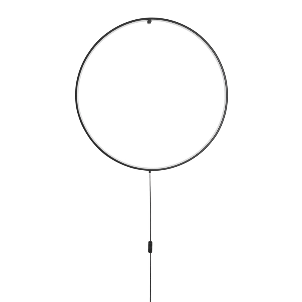 Vloerlamp Ring zwart Ø 79cm Lyora 5212017424266