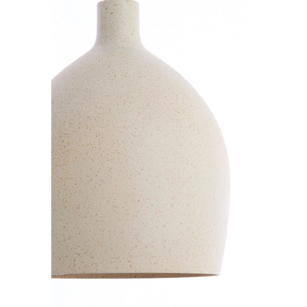 Metalen hanglamp Rosero Ø 24cm - zand bruin Light & Living 8717807787653