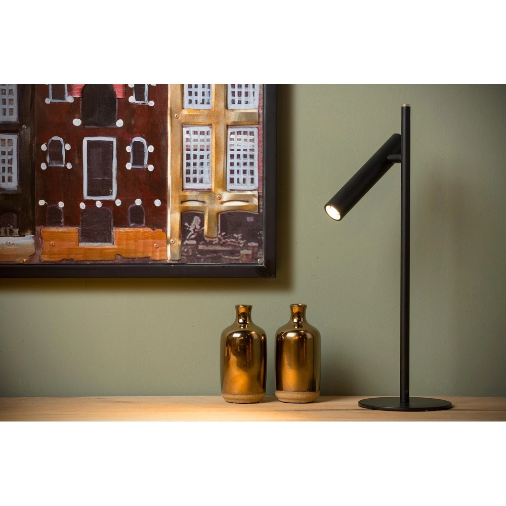 Bureaulamp Philon zwart Lucide 5411212791689