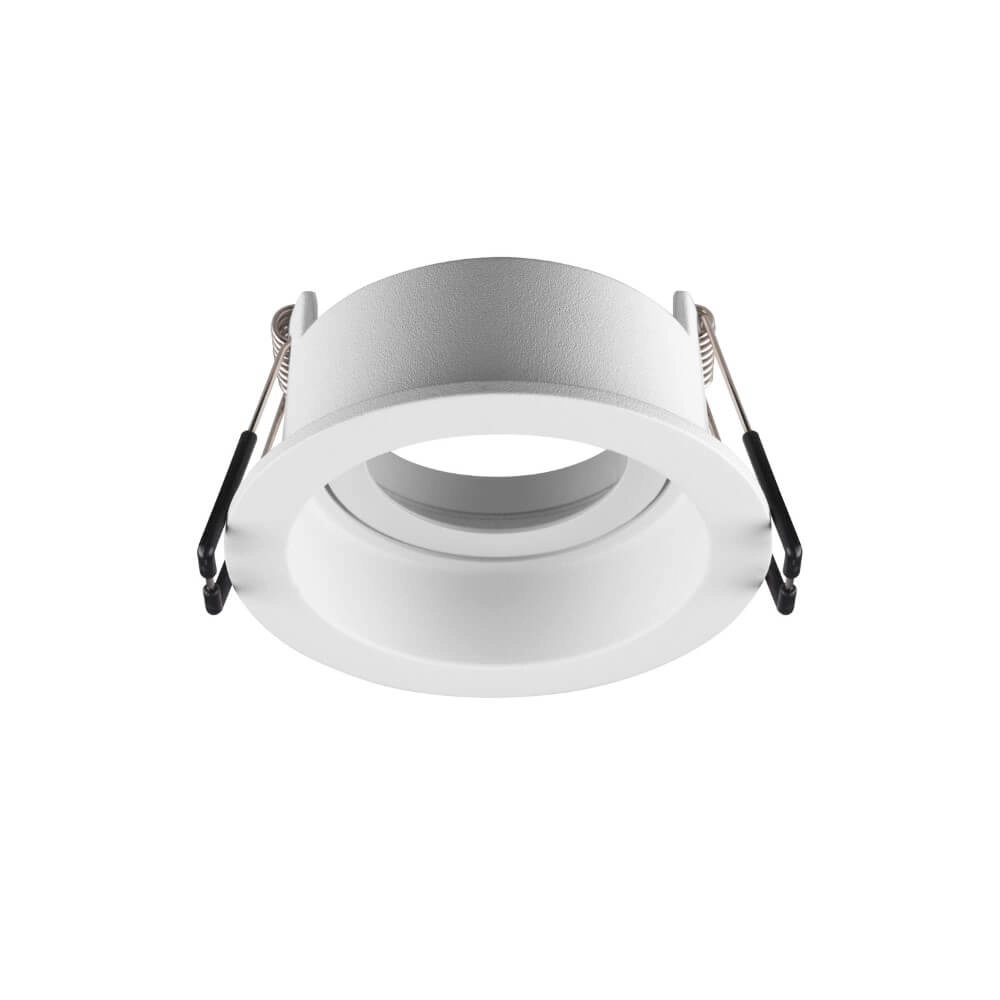 Inbouwring New Tria 68 rond wit - verdiept - zonder fitting Inbouwring New Tria 68 rond wit - verdiept - zonder fitting