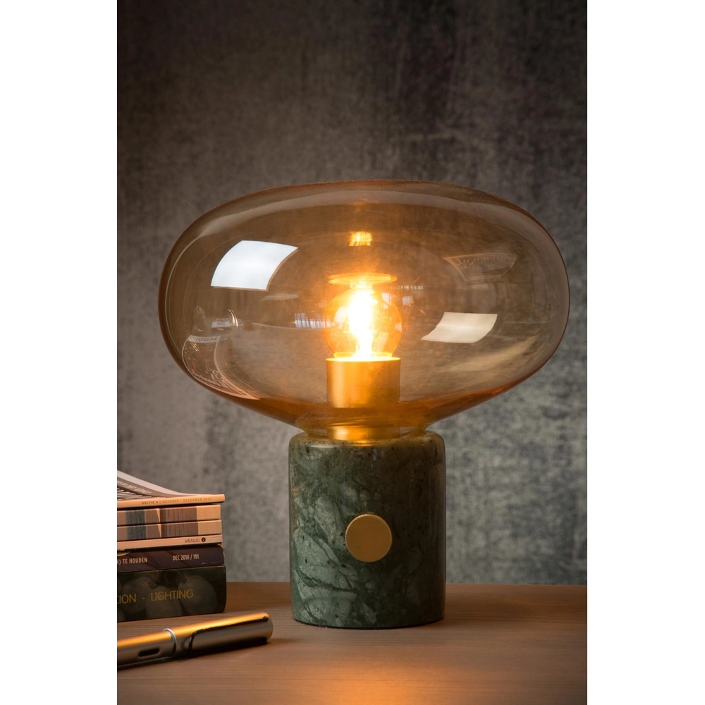 Design tafellamp Charlize Ø 23cm groen Lucide 5411212030993