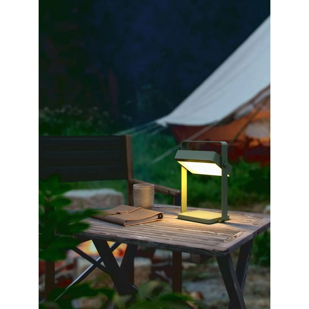 Design tafellamp Saulio groen oplaadbaar Nordlux 5704924017520