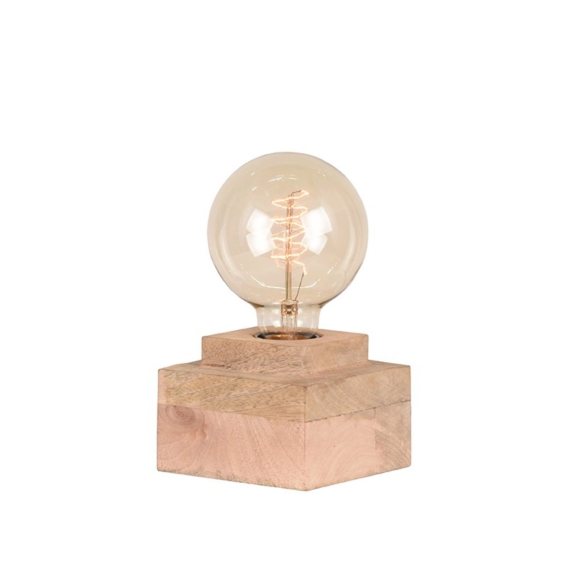 Houten tafellamp Block Label51 8719323327726