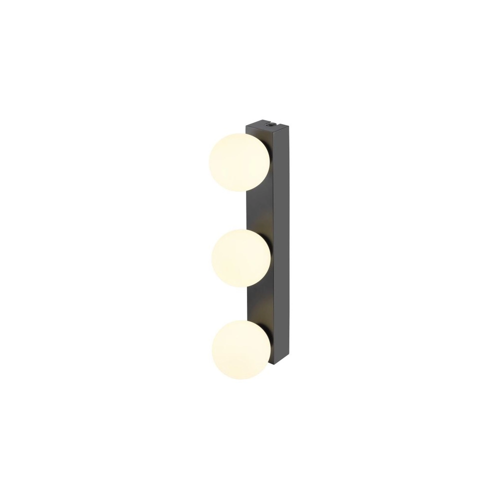Wandlamp Sun Mirror 4-lichts zwart Wandlamp Sun Mirror 4-lichts zwart