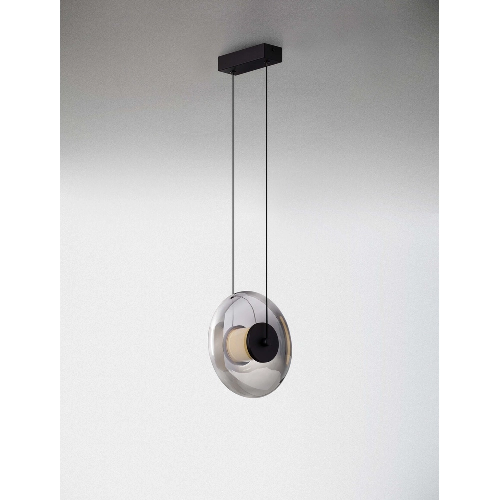 Unieke hanglamp Ballet zwart 1-lichts Lyora 5212017458414