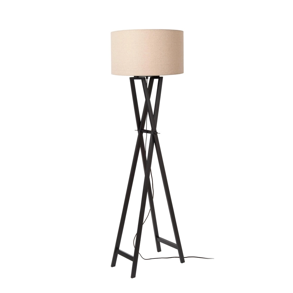 Vloerlamp Trafalgar zwart