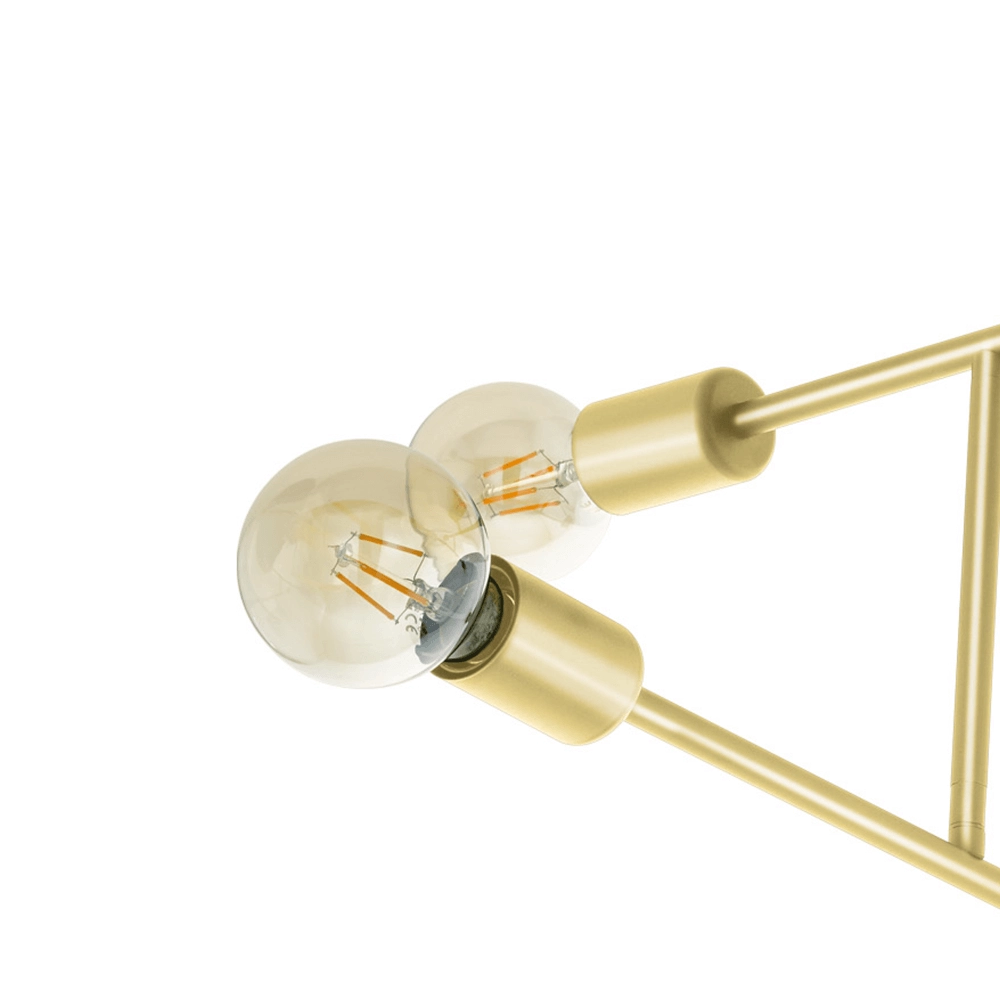 Gouden plafondlamp Belsiana 1 6-lichts Eglo 9002759988814