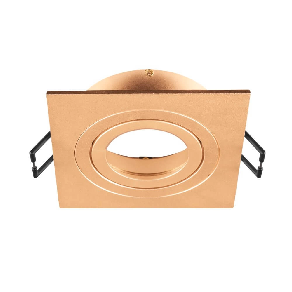 Inbouwring New Tria 75 vierkant rose - zonder fitting