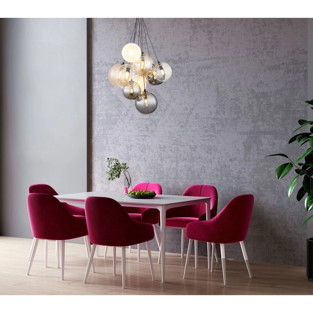 Zwarte hanglamp Ballgi glas Globo 9007371453160