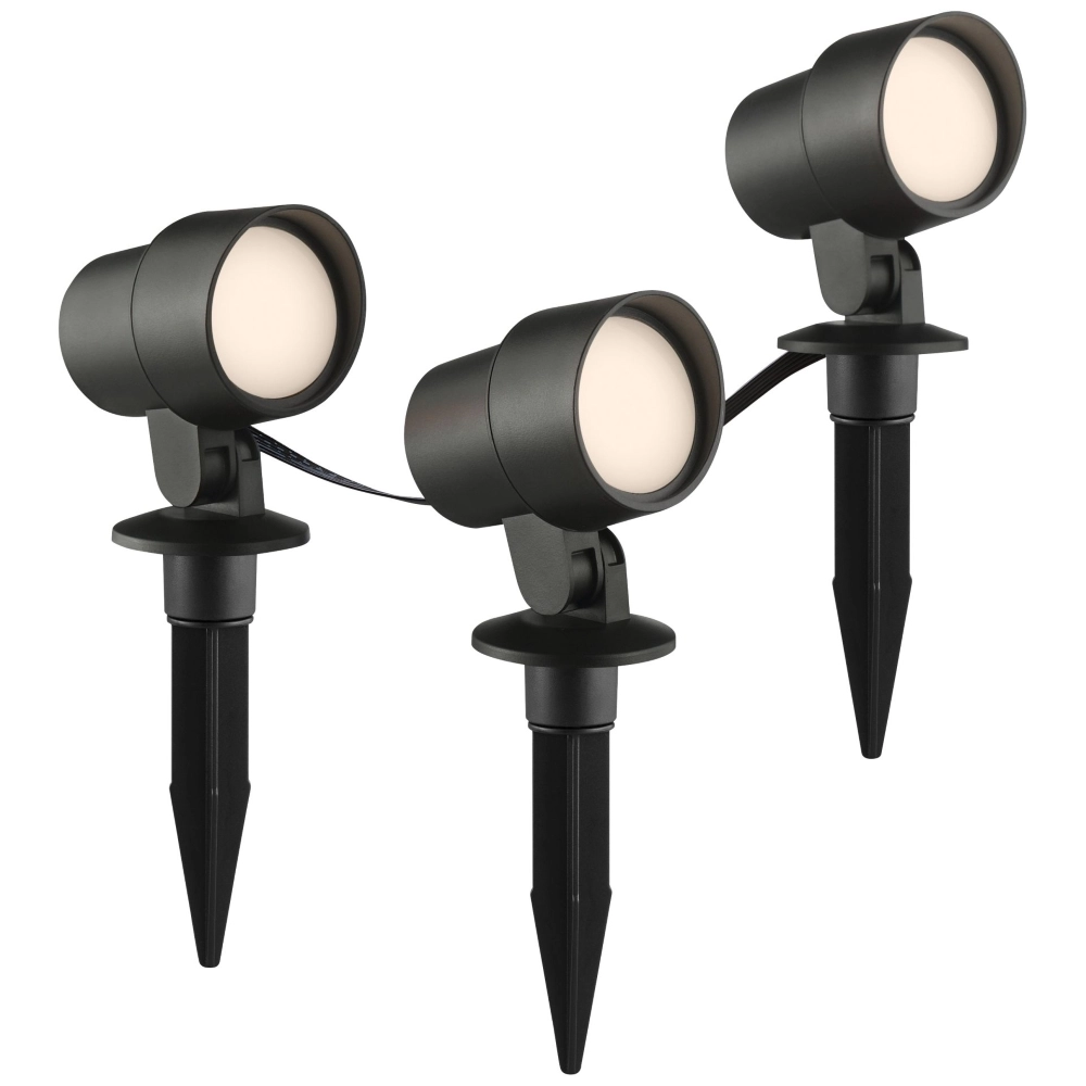 Smart Led prikspot set Kamara RGB - 3 stuks - met 3 meter snoer en stekker Brilliant 4004353453717