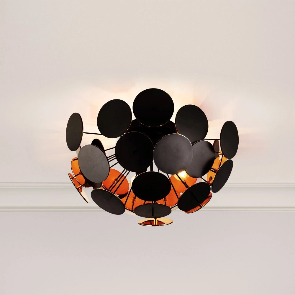 Design plafondlamp Discus Ø 52cm Searchlight 5053423154879