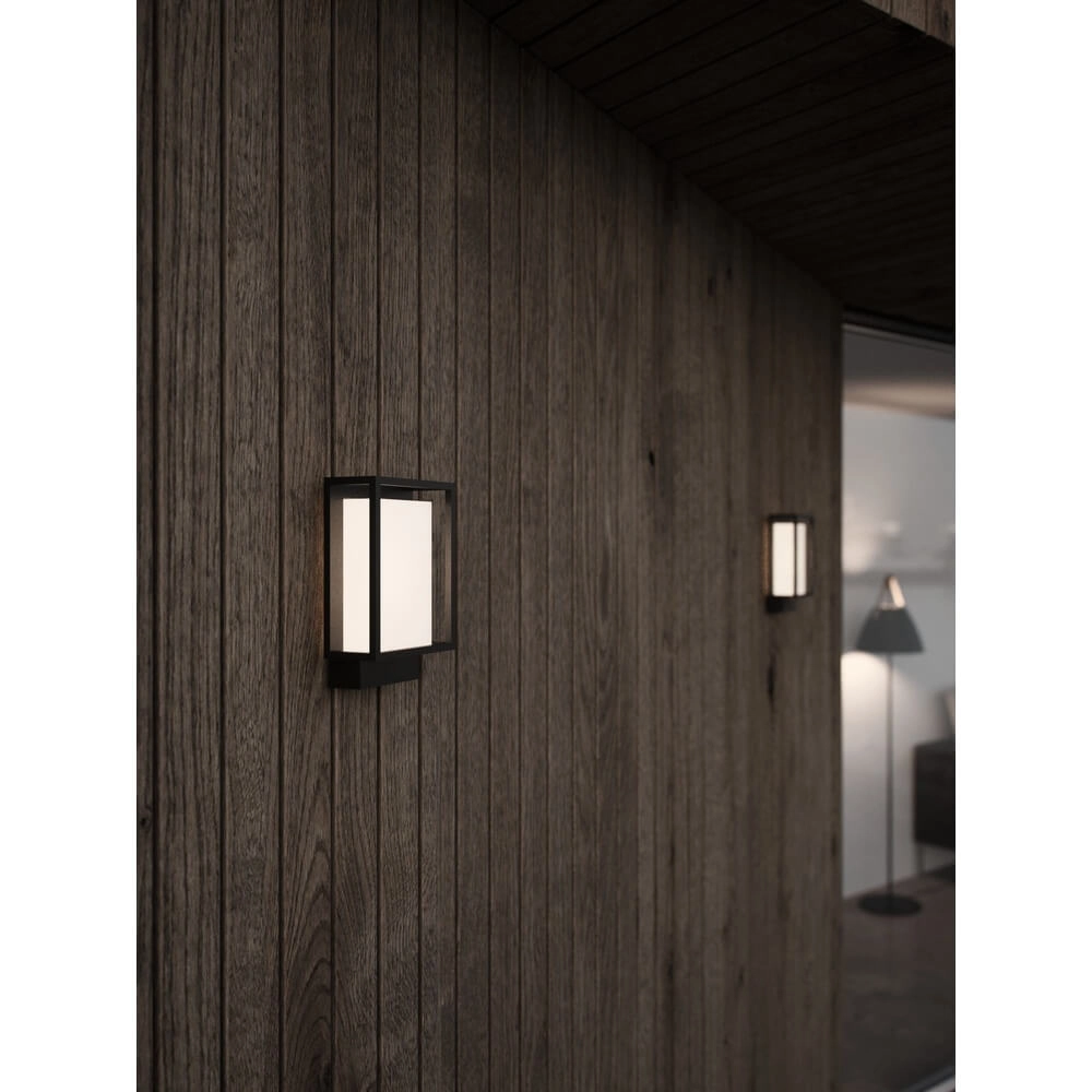 Moderne buitenlamp Nestor zwart Nordlux 5701581464889