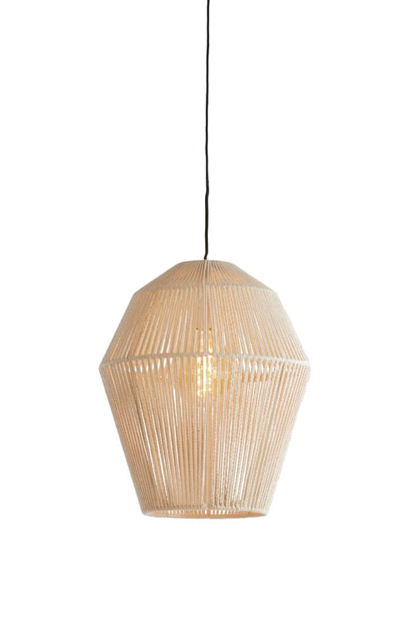 Scandinavische hanglamp Deya crème Ø38cm Scandinavische hanglamp Deya crème Ø38cm