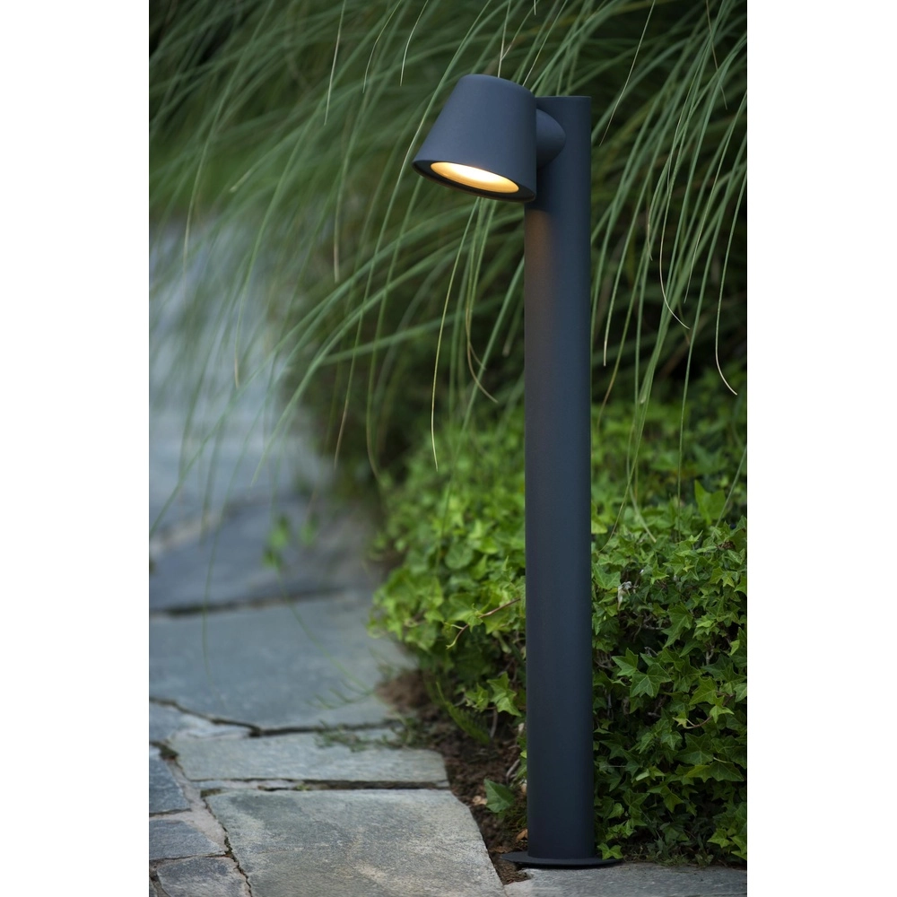 Tuinlamp Dingo-Led IP44 antraciet Lucide 5411212144102