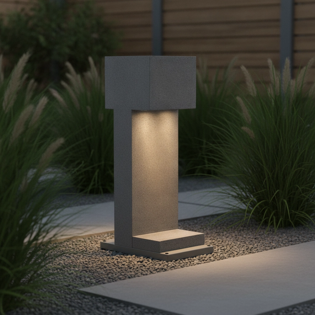 Tuinlamp Grante betongrijs
