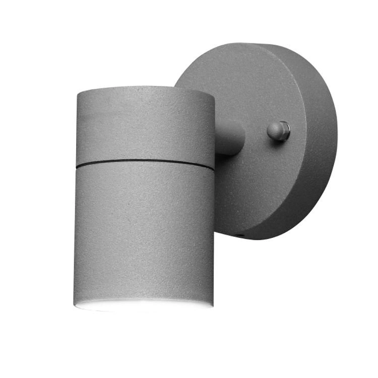 Wandspot Modena Downlight 9cm grijs Wandspot Modena Downlight 9cm grijs