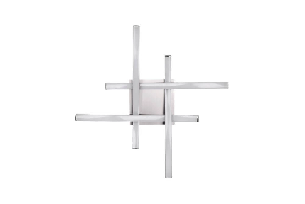 Led plafonnière Route RVS 4000K Trio 4017807521771