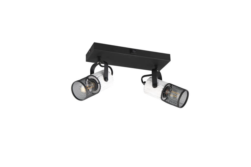 Design opbouwspot Tosh 2-lichts Trio 4017807600490