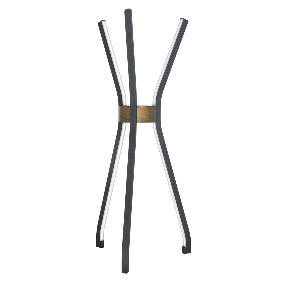 Tafellamp Forli zwart 53cm
