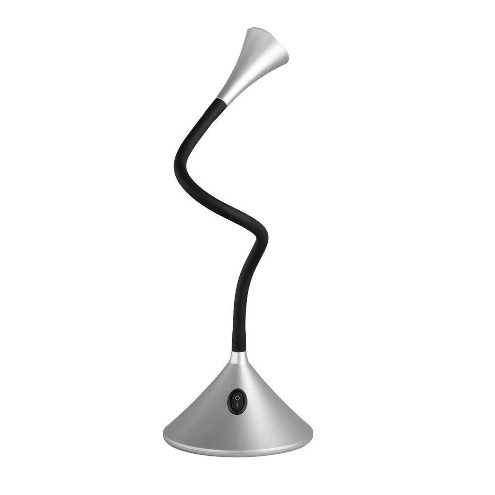 Tafel of wand leeslamp Viper zilvergrijs Tafel of wand leeslamp Viper zilvergrijs
