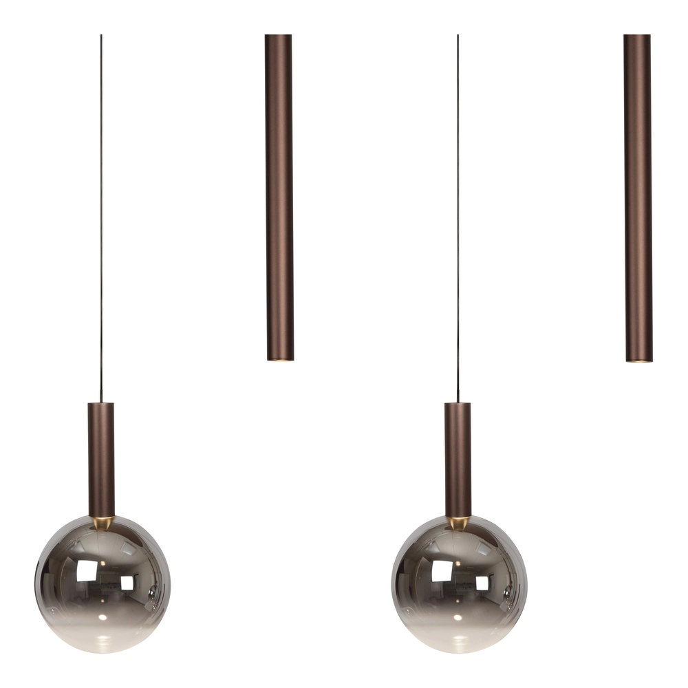 Design hanglamp Jasmine koper 7-lichts Premium by Lucide 5411212741295