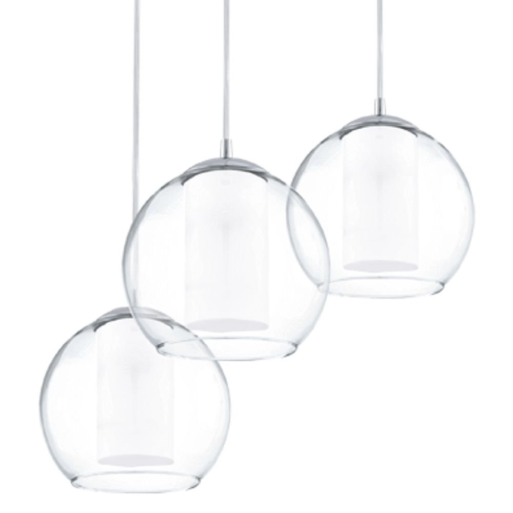 Hanglamp Bolsano 3-lichts chroom Eglo 9002759927622