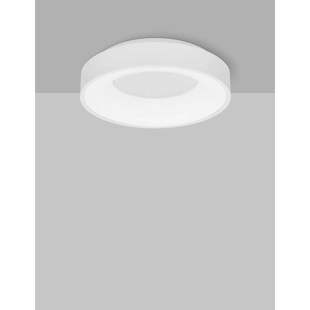 Plafondlamp Rando Thin wit Ø 38cm