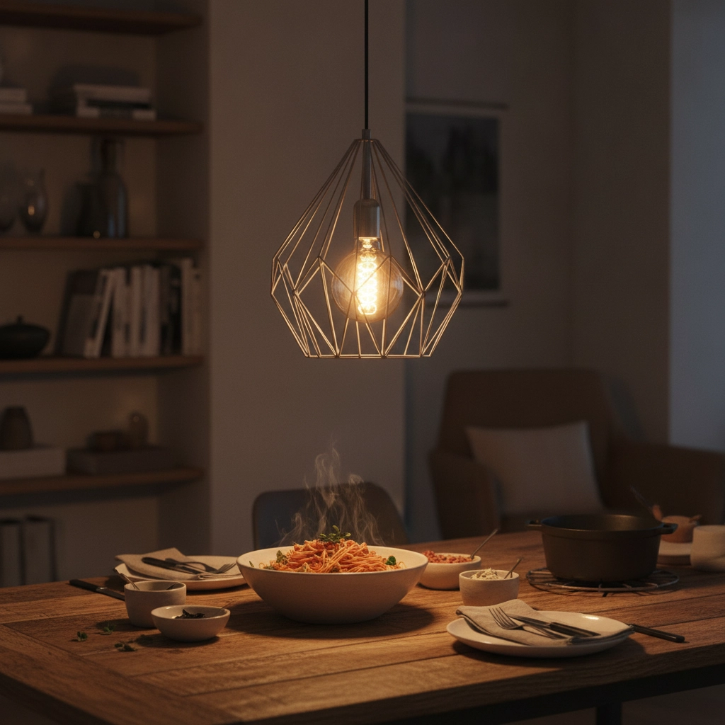 Grijze hanglamp Carlton Ø 31cm - E27