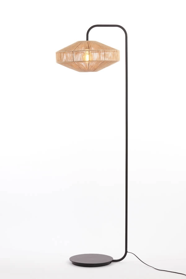 Rotan vloerlamp Lyra Ø 43cm Light & Living 8717807681586