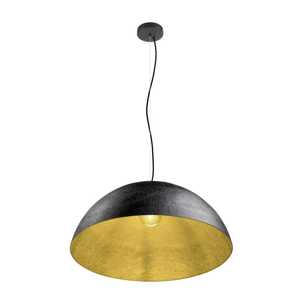 Hanglamp Forchini 70 zwart met goud Ø 70cm SLV 4024163298612